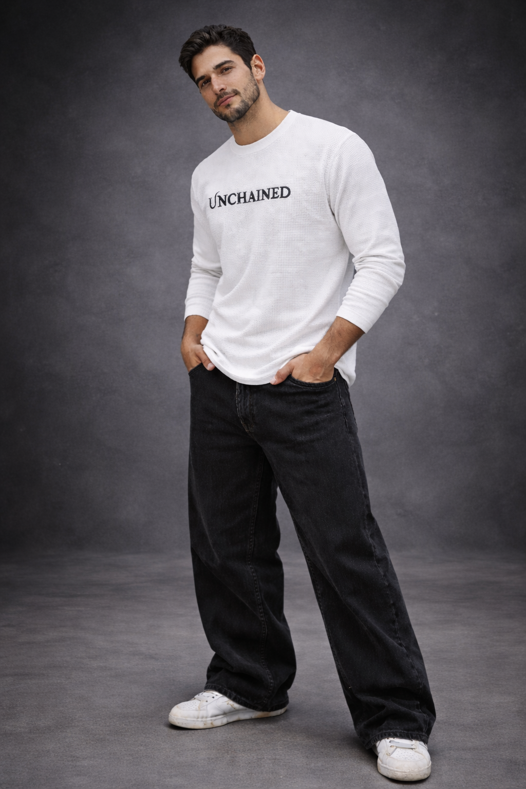 UNCHAINED WHITE WAFFLE